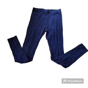 Navy blue Flirtitude casual leggings/tights Medium